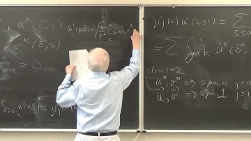 Lecture of 20 September 2018 on Quantum Field Theory at UNM by Kevin Cahill