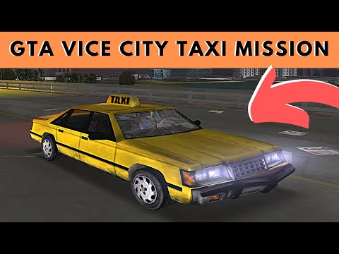 GTA Vice City Taxi Mission Taxi Driver YouTube Hqdefault 