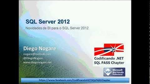 Webcast - Novidades de BI para o SQL Server 2012