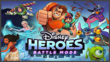 Disney Heroes: Battle Mode (Gameplay Android) - [Android Fragments]🧩