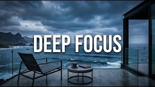 Deep Focus Music — Calm Ocean Balcony