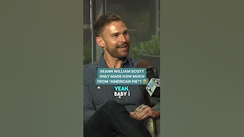 Seann William Scott Only Made How Much From “American Pie”? 🤯