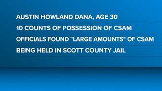 Leclaire man charged with 10 counts related to child sex abuse material