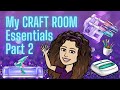 My CRAFT ROOM ESSENTIALS Part 2- My Cricut Easy Press, My Cricut Joy, Tumbler Turner, and More