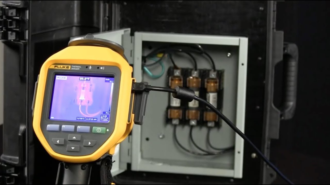 Gas Detection Infrared Camera: Fluke Ti450 SF6