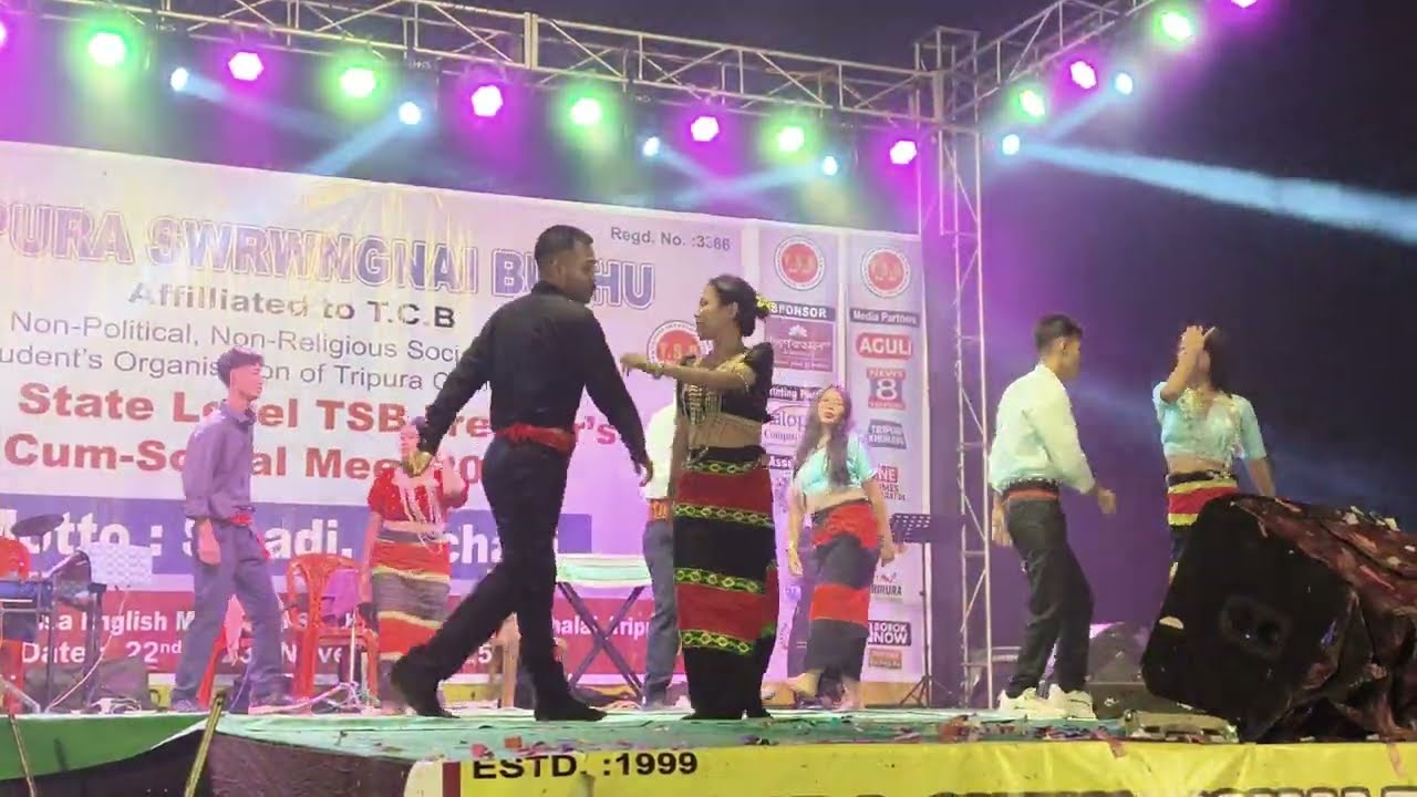 NWNGLE CHOR CHOR BY Agartala College Group Dance 26th STATE LEVEL TSB FRESHER`S MEET 2025 🥵🔥