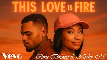 Chris Brown ft. Nicky Minaj || This Love is Fire || R&B Love songs lyrics 2025   @vevolove-mu