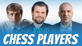 Top 10 Greatest Chess Players of All Time #chess