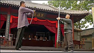 Martial arts masters compete fiercely in the arena for the No.1