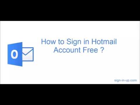 Sign in hotmail