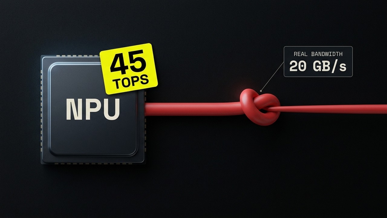 The "AI PC" Is a Lie. Your NPU Is Already Bottlenecked - YouTube