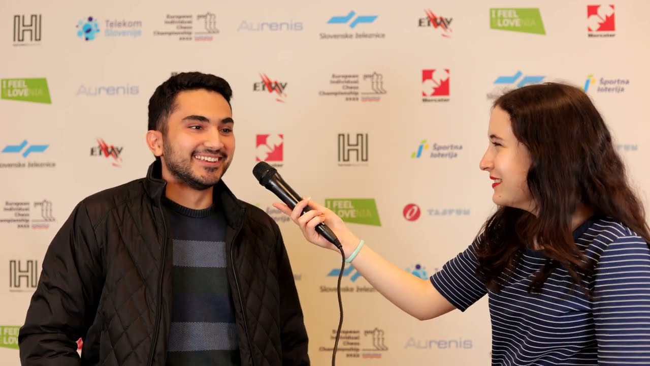 Interview with GM Ivan Cheparinov - Round 9 of the European Individual Chess  Championship 2022 