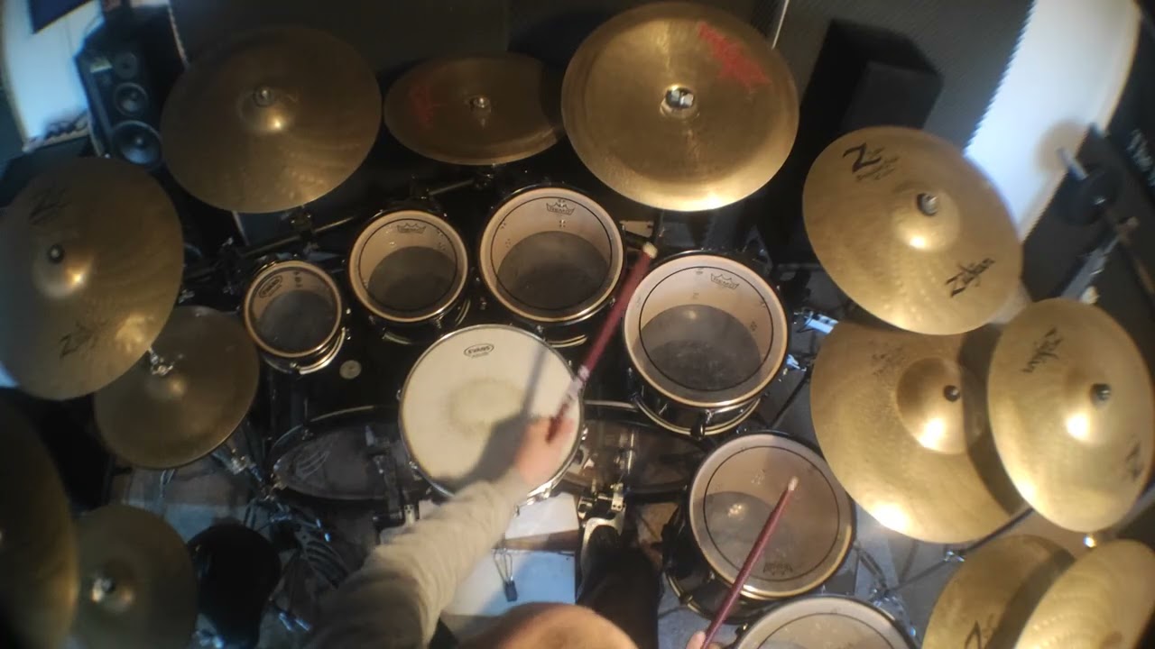Behemoth - Versus Christvs (drum cover) (4K) ( Mareczko drummer na YouTube video)(👹🥁🎸🖥️📱❗🔥😈)