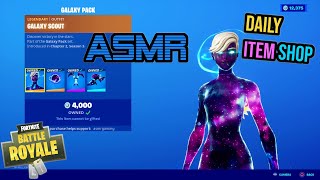 ASMR | Fortnite Galaxy Scout Skin Pack Is Back! Daily Item Shop Update 🎮🎧 Relaxing Whispering 😴💤