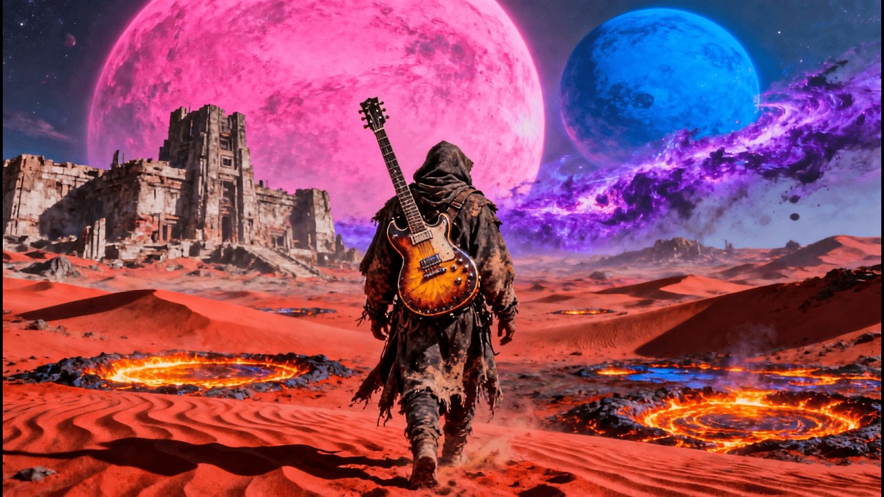 Desert Moon Night Drive | Psychedelic Chill Instrumental