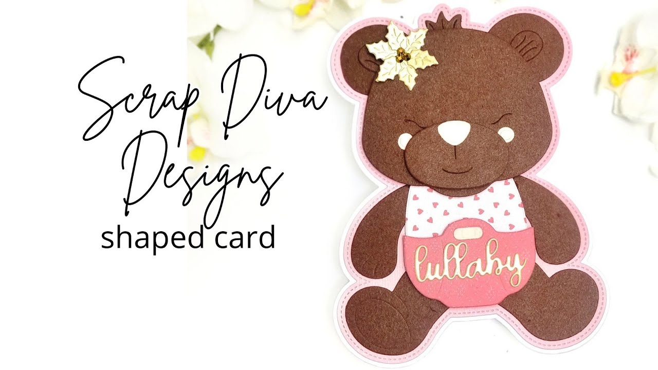 Фигурная открытка - Scrap Diva Designs