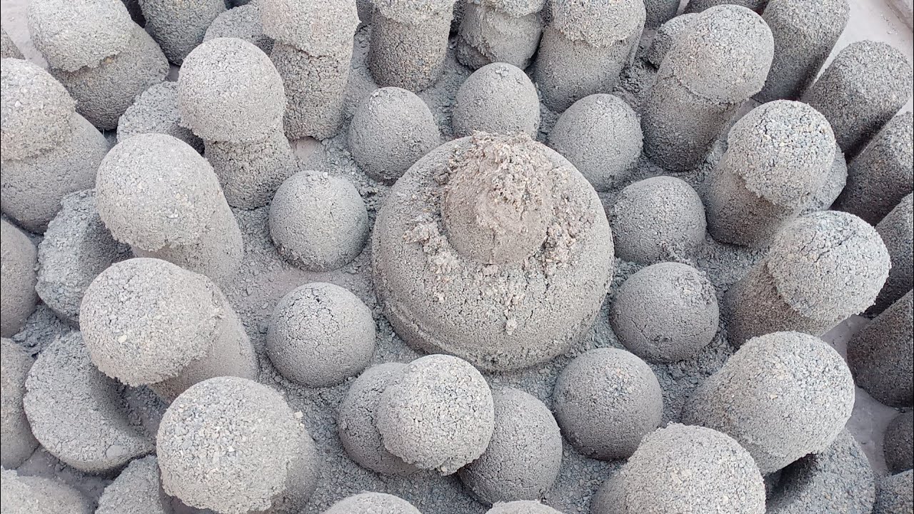 ASMR: Multi Grainy Texture Dry Water Crumbling #relaxingsounds #sandcementasmr #asmr