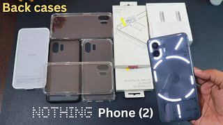 Nothing Phone 2 Back Cases, Tempered Glass and Charger | All Original Accessories