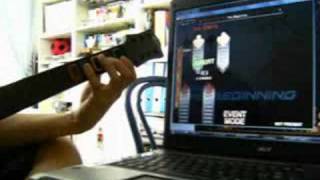 Stepmania: The Begining (ITG) with Guitar Hero controller