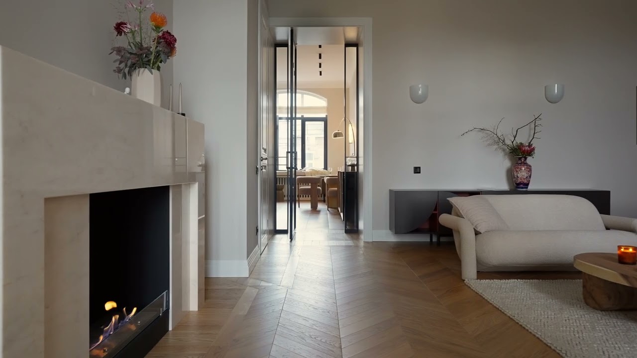 Zankovetska 6 — full designer renovation in Kyiv's Lypky quarter