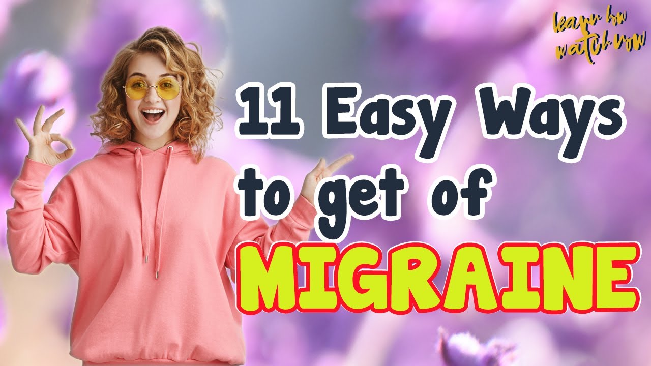 how to get rid of migraine