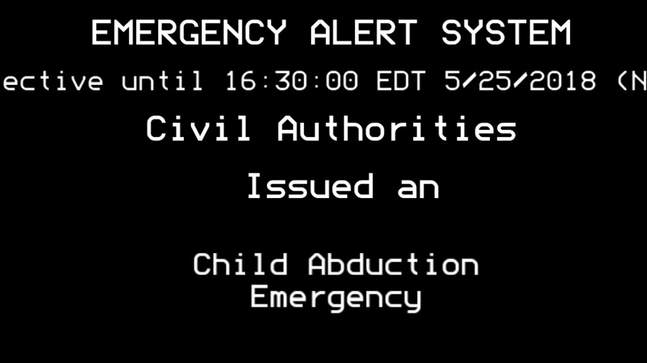 ***VALID TONES***MOCK EAS Alert: New York State AMBER Alert - YouTube