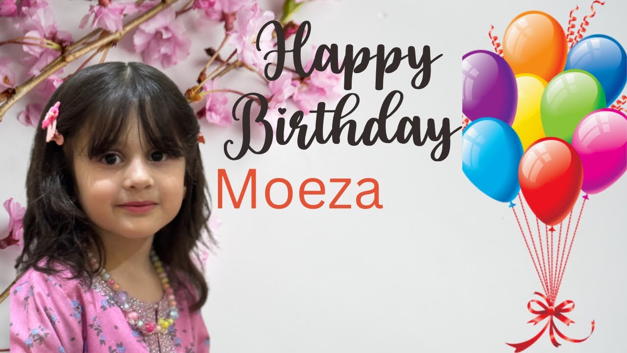 Ghar k kuch kam/Moeza ki birthday celebration 🎉 
