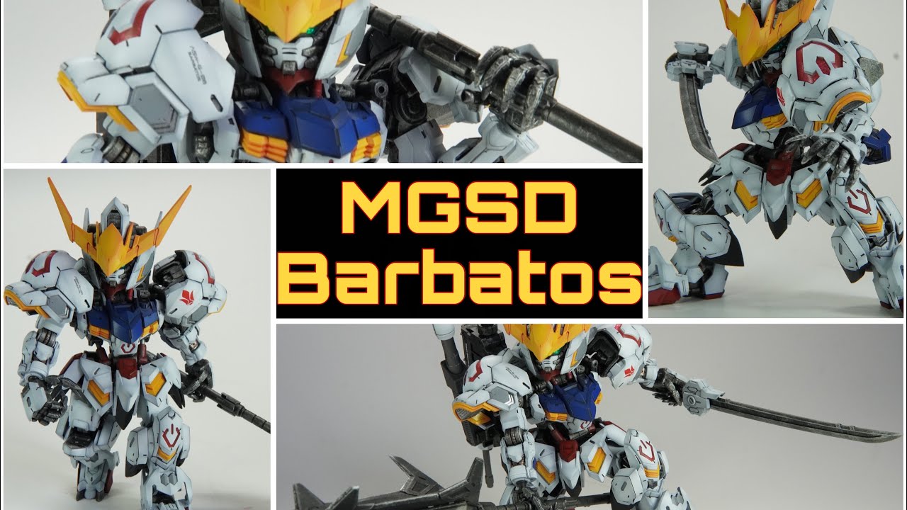 [GBC] MGSD Barbatos dry brush inner frame - YouTube