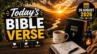 Today’s Bible Verse | 26 AUGUST 2026 | Daily Bible Verse & Prayer