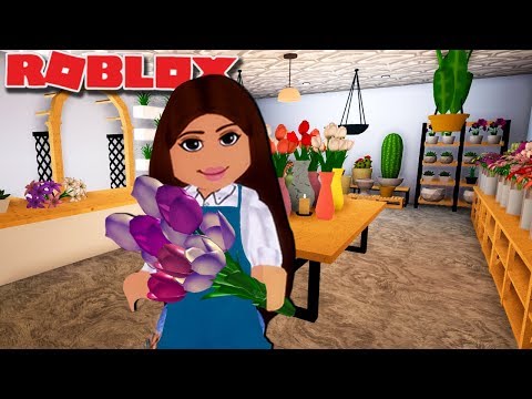 I Made A Flower Shop In My Bloxburg Town Youtube - 1 kid roblox family roleplay pics of flowers