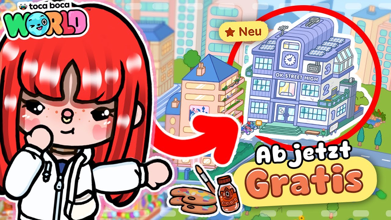 DAS HAST DU VERPASST IN DER GRATIS SCHULE in TOCA BOCA! ✨ ICH TESTE EURE LIFE HACKS & SECRETS