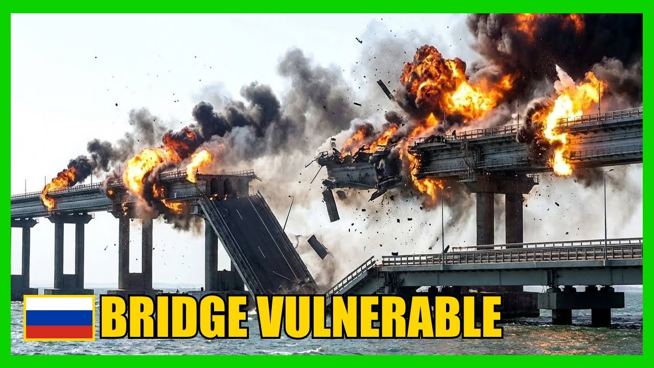 Kerch Bridge : 50 Tomahawks Could Sever Russia's Crimea Lifeline in 15 ...