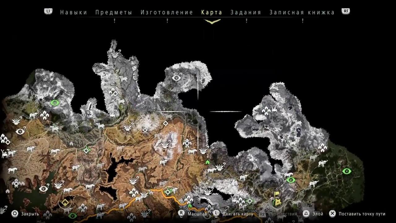 Расположение топливных элементов horizon