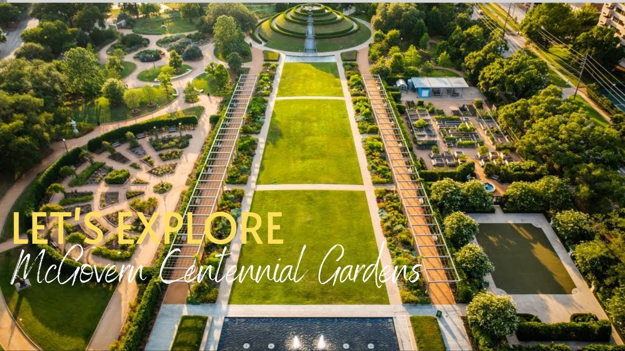 Let's Explore McGovern Centennial Gardens, Houston, TX