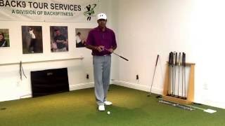 Starting point to determine putter length...