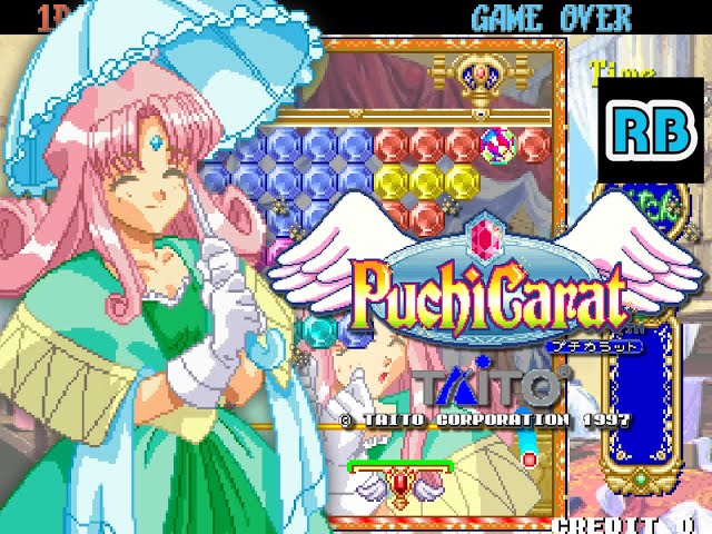 1997 [60fps] Puchi Carat Speedrun 53s Aqua Beginners ALL - YouTube
