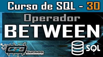 Como utilizar between em SQL?