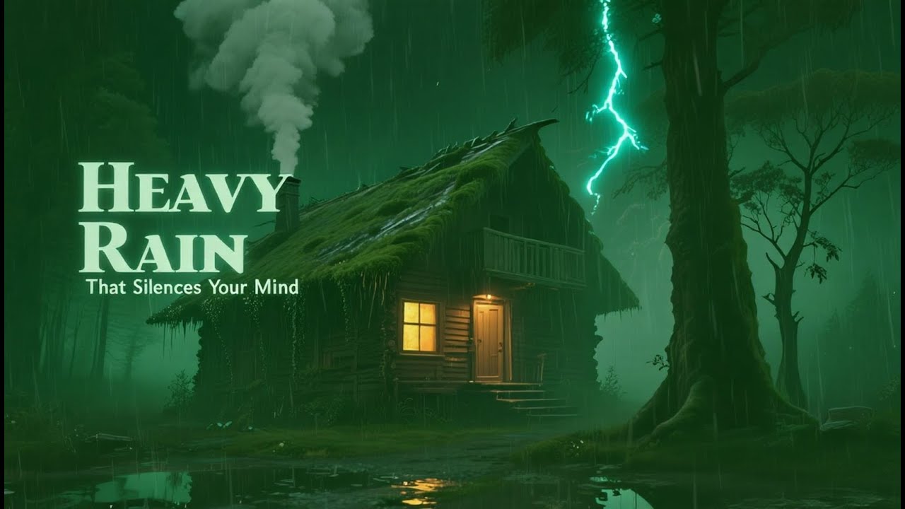 Rain Sounds for Sleep — Long Forest Rain Session