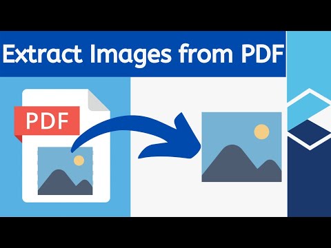 How to extract images from PDF file | Extract images from PDF | Convert PDF to DOCX word file