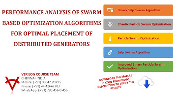 PERFORMANCE ANALYSIS OF SWARM BASED OPTIMIZATION ALGORITHMS FOR OPTIMAL PLACEMENT OF DG