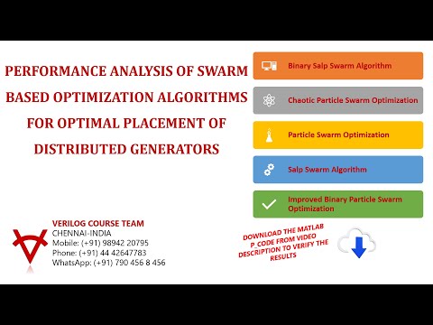 PERFORMANCE ANALYSIS OF SWARM BASED OPTIMIZATION ALGORITHMS FOR OPTIMAL PLACEMENT OF DG