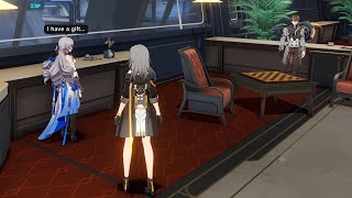 WELT stares at BRONYA when she visit Express