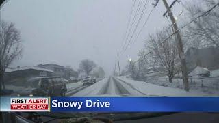 First Alert Weather Tracker Out In The Winter Storm