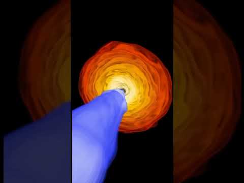 Джеты из центра Галактики, перпендикулярные аккреционному диску