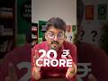 Someone spent ₹20 CRORES just for dinner or lunch . #investing #finance #trending #trendingshorts