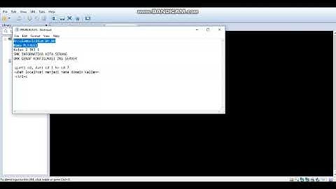 SMK INFORMATIKA KOTA SERANG UKK GENAP KONFIGURASI DNS SERVER _Muhammad Fauzi_ 2TKJ1