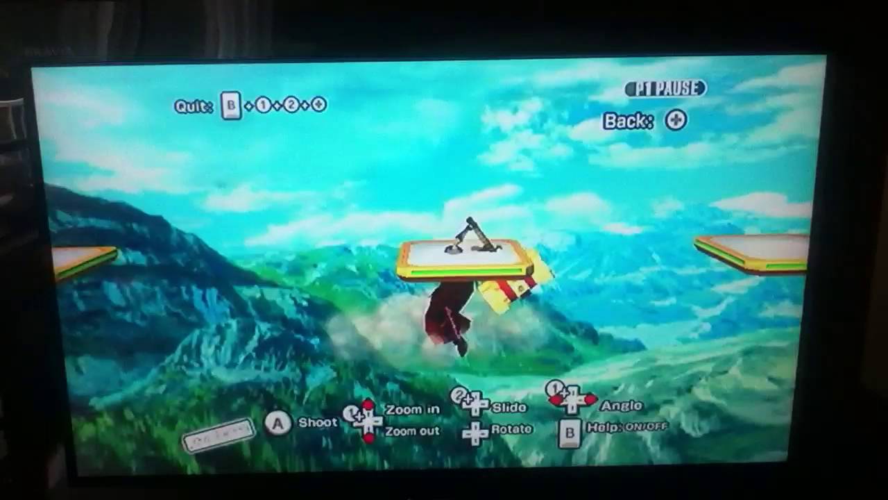 Super smash bros.glitch (flying hammer user)