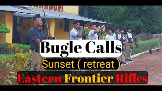 Bugle Calls / Sunset ( retreat ) EASTERN FRONTIER RIFLES 