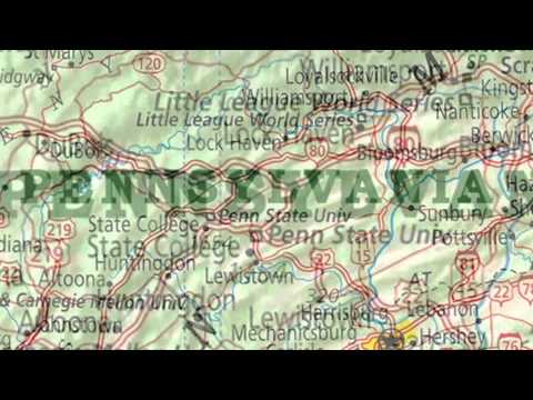 ReDiscover the USA - Pennsylvania Geography Minute