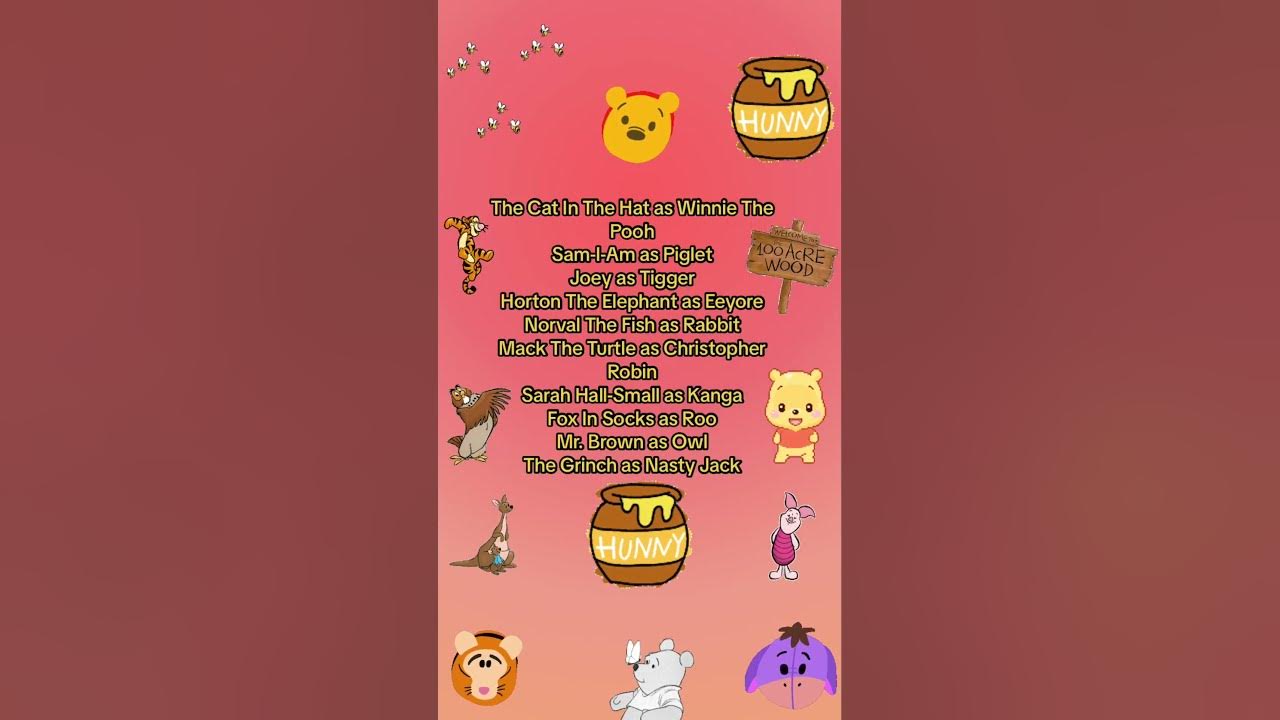 The Dr. Seuss’s National Winnie the Pooh Day YouTube
